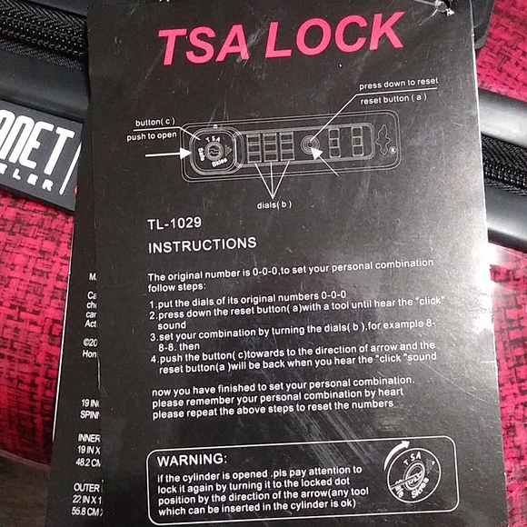 Planet Traveler USA Smart Tech Case Hardside Spinner Carry-on, Red, One Size - Picture 10 of 16